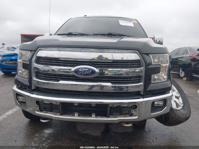 2017 Ford F-150 Lariat VIN: 1FTEW1EGXHKE45104 Lot: 43285692