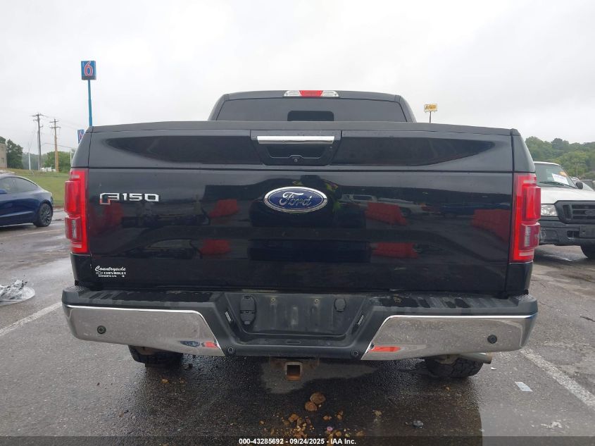 2017 Ford F-150 Lariat VIN: 1FTEW1EGXHKE45104 Lot: 43285692