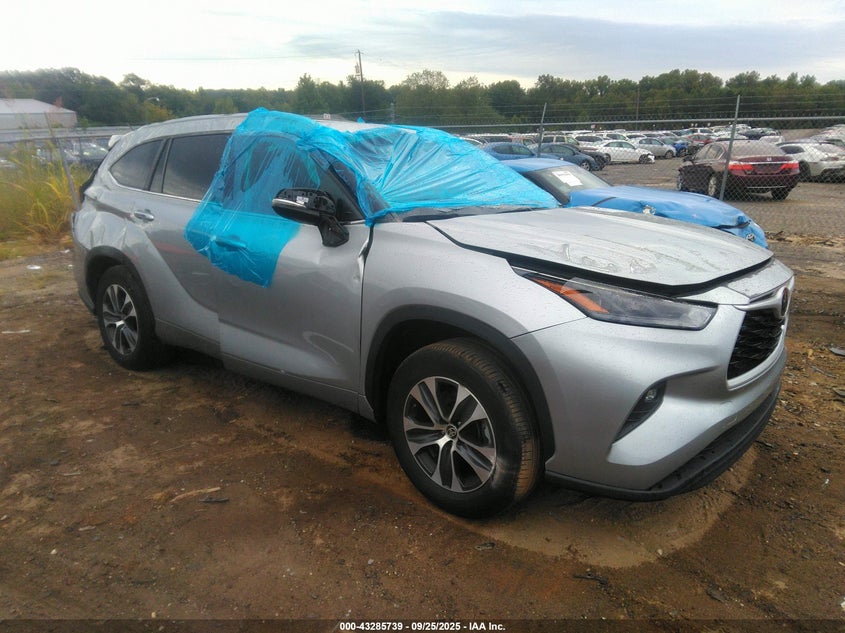 5TDKDRAH7PS526512 2023 Toyota Highlander L auction photo 1