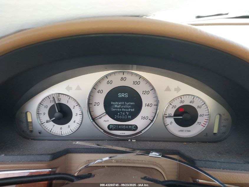 2008 Mercedes-Benz E 350 VIN: WDBUF56X08B187675 Lot: 43285745