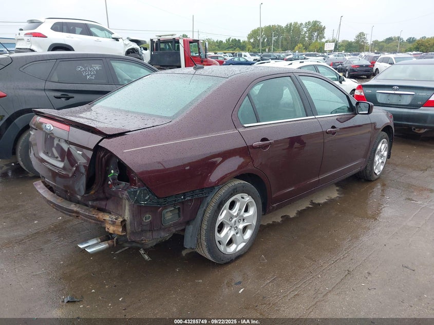 Vin: 3fahp0ha7br113075, lot: 43780356, ford fusion se 20114