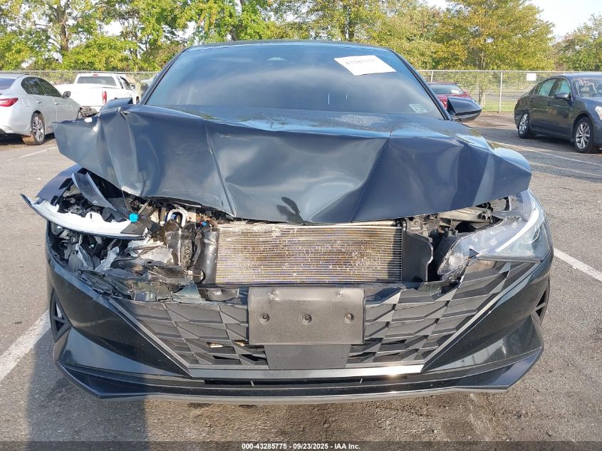 2021 Hyundai Elantra Sel VIN: 5NPLS4AG1MH052031 Lot: 43285775