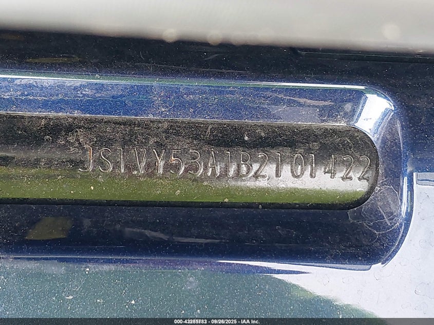 2011 Suzuki Vzr1800 Z VIN: JS1VY53A1B2101422 Lot: 43285783