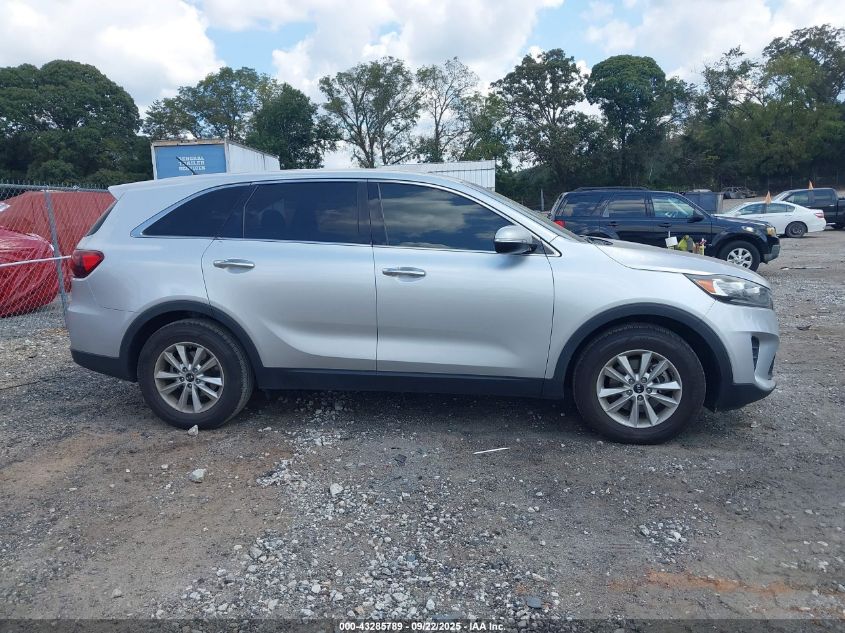 2019 Kia Sorento 3.3L Lx VIN: 5XYPG4A50KG564322 Lot: 43285789