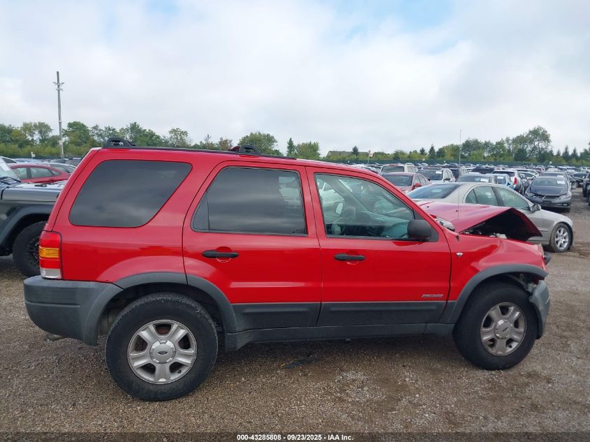 2002 Ford Escape Xlt VIN: 1FMYU04162KC47701 Lot: 43285808
