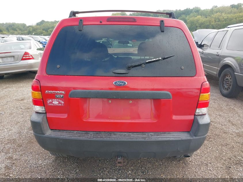 2002 Ford Escape Xlt VIN: 1FMYU04162KC47701 Lot: 43285808