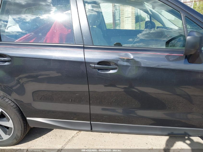 2018 Subaru Forester 2.5I VIN: JF2SJABC5JH405648 Lot: 43285809