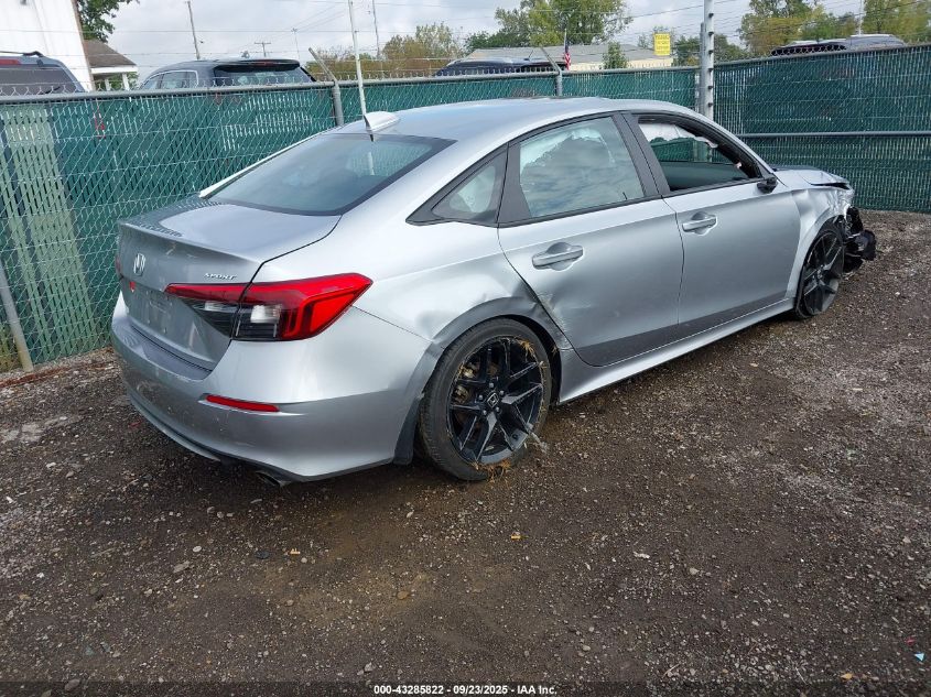 2023 HONDA CIVIC SPORT - 2HGFE2F57PH553696