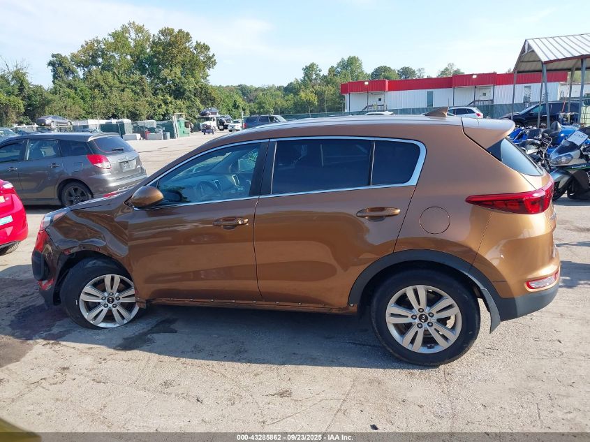2018 Kia Sportage Lx VIN: KNDPM3AC8J7463803 Lot: 43285862