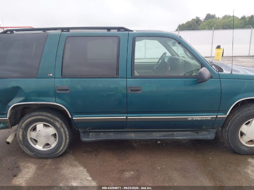 1998 Chevrolet Tahoe Ls VIN: 1GNEK13R2WJ336615 Lot: 43285871