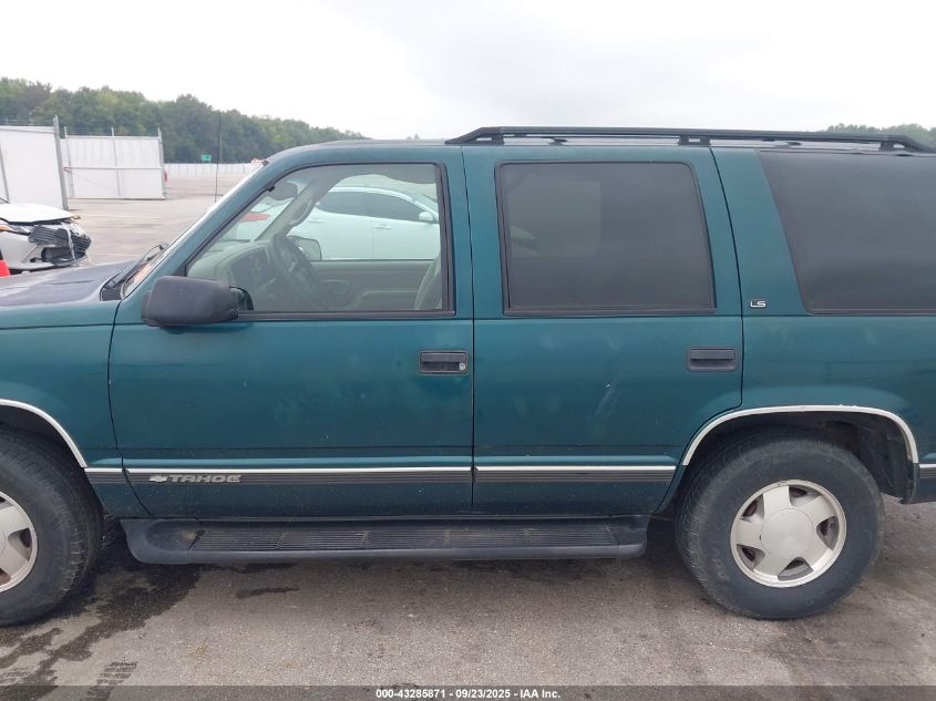 1998 Chevrolet Tahoe Ls VIN: 1GNEK13R2WJ336615 Lot: 43285871