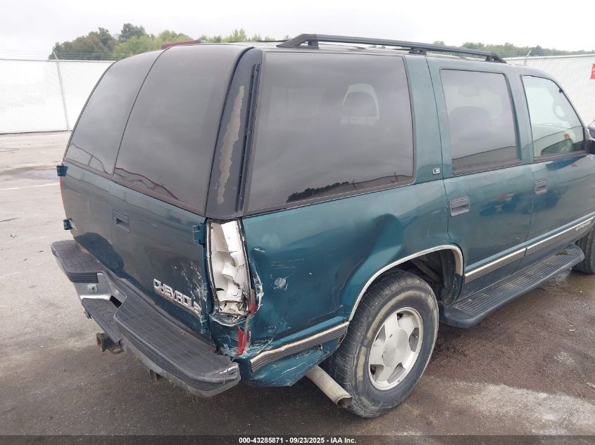 1998 Chevrolet Tahoe Ls VIN: 1GNEK13R2WJ336615 Lot: 43285871