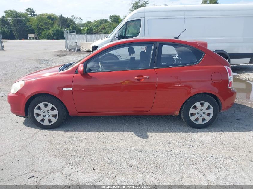2008 Hyundai Accent Gs VIN: KMHCM36C98U079589 Lot: 43285933