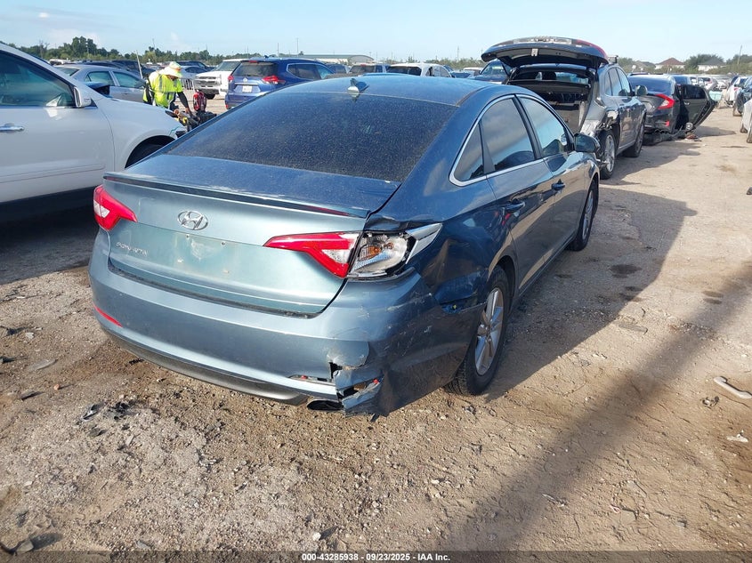 2017 HYUNDAI SONATA - 5NPE24AF9HH557899