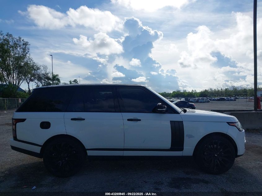 2013 Land Rover Range Rover Hse VIN: SALGS2DFXDA105379 Lot: 43285945