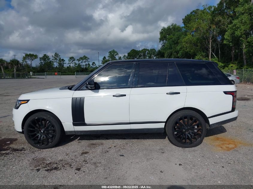 2013 Land Rover Range Rover Hse VIN: SALGS2DFXDA105379 Lot: 43285945