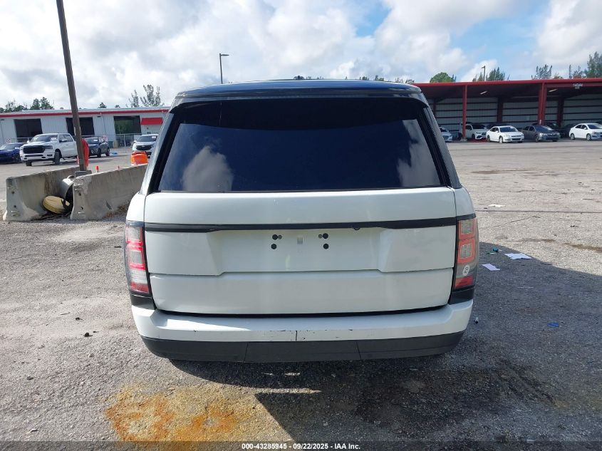 2013 Land Rover Range Rover Hse VIN: SALGS2DFXDA105379 Lot: 43285945