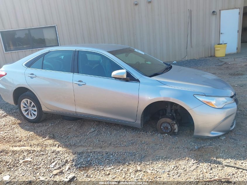 2016 Toyota Camry Le VIN: 4T4BF1FK2GR553212 Lot: 43285954