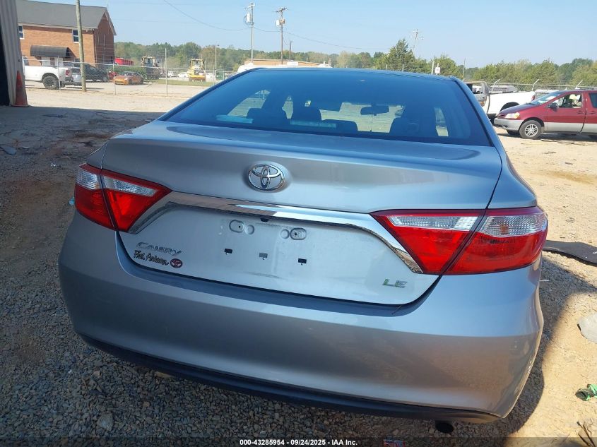 2016 Toyota Camry Le VIN: 4T4BF1FK2GR553212 Lot: 43285954