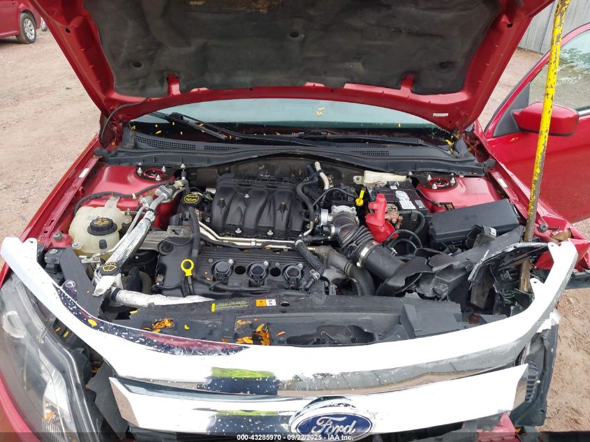 2010 Ford Fusion Sel VIN: 3FAHP0JG5AR402324 Lot: 43285970