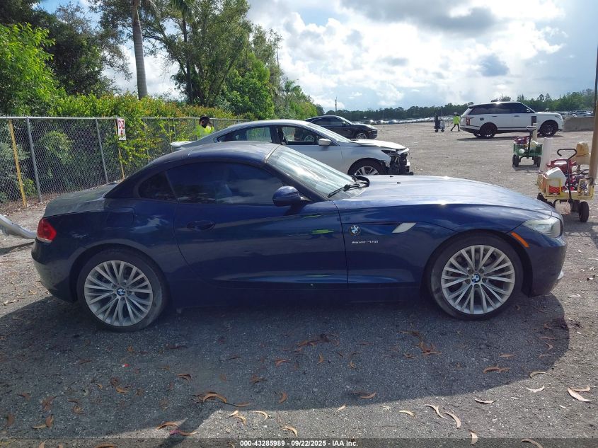 2009 BMW Z4 Sdrive35I VIN: WBALM73549E164950 Lot: 43285989
