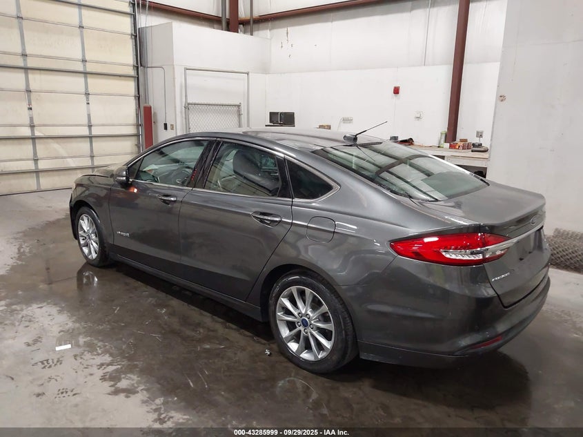 2017 FORD FUSION HYBRID SE - 3FA6P0LU3HR195324