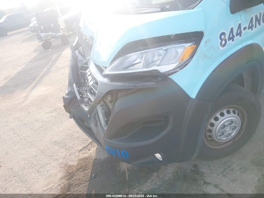 2024 Ram Promaster 2500 Tradesman Low Roof 136 Wb W/Pass Seat VIN: 3C6LRVVG6RE116370 Lot: 43286014