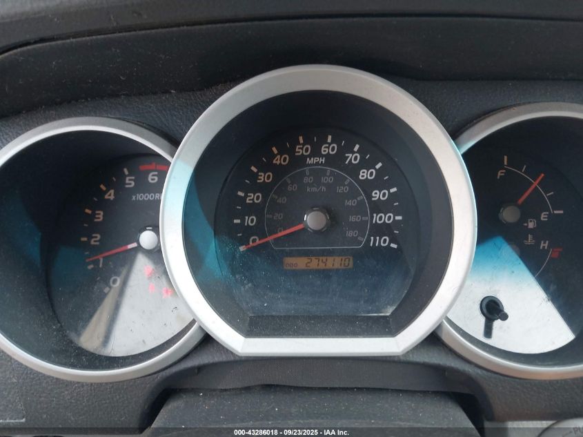 2006 Toyota 4Runner Sr5 V6 VIN: JTEZU14R760071825 Lot: 43286018