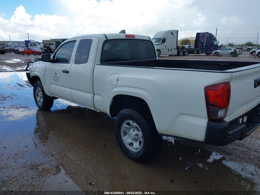 2023 Toyota Tacoma Access Cab white truck gas 3TYRX5GN9PT069377 photo #4
