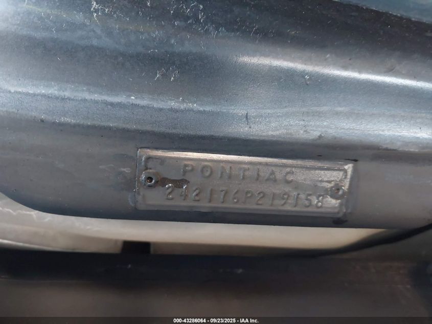 1966 Pontiac Gto VIN: 242176P219158 Lot: 43286064