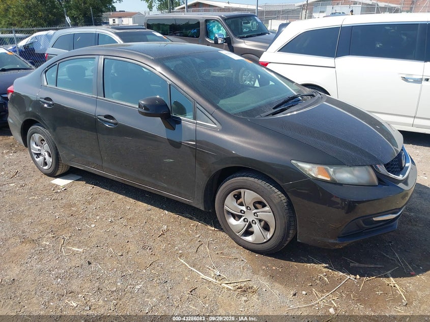 2013 HONDA CIVIC LX - 19XFB2F5XDE001964