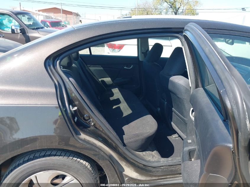 2013 Honda Civic Lx VIN: 19XFB2F5XDE001964 Lot: 43286083