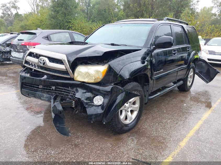 2007 Toyota 4Runner Sport V6 black other gasoline JTEBU14R670117051 photo #3