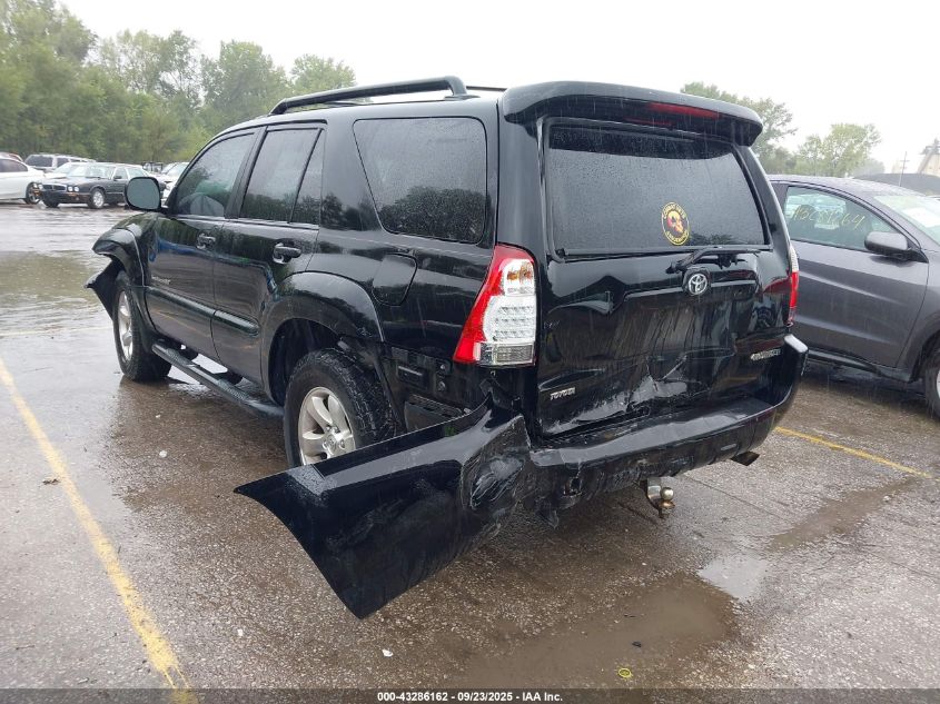 2007 Toyota 4Runner Sport V6 black other gasoline JTEBU14R670117051 photo #4