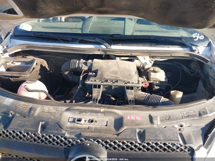 2011 Mercedes-Benz Sprinter 2500 High Roof VIN: WD3PE8CBXB5567229 Lot: 43286163