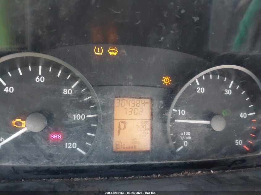 2011 Mercedes-Benz Sprinter 2500 High Roof VIN: WD3PE8CBXB5567229 Lot: 43286163