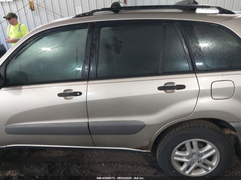 2002 Toyota Rav4 VIN: JTEGH20V820073954 Lot: 43286173
