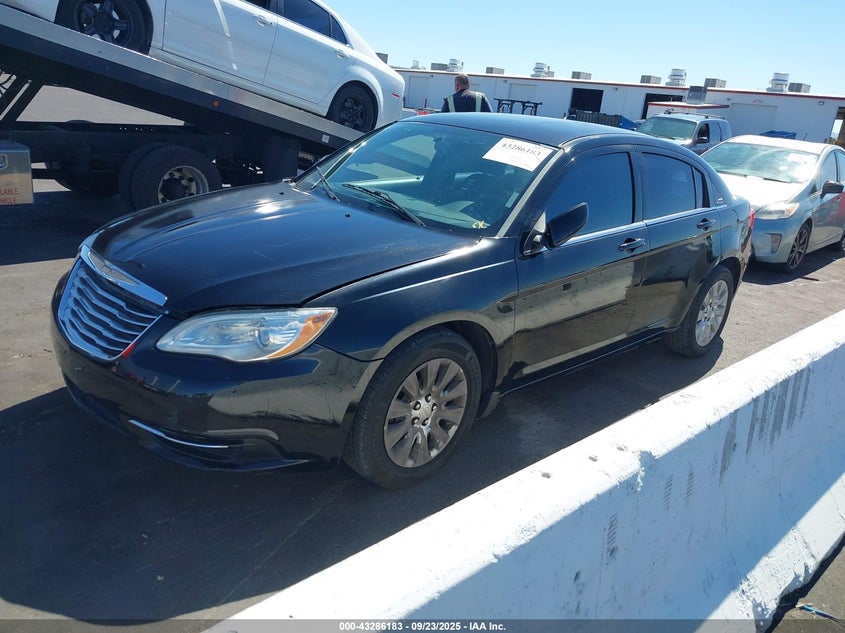 Vin: 1c3ccbab8cn291519, lot: 43780790, chrysler 200 lx 20122