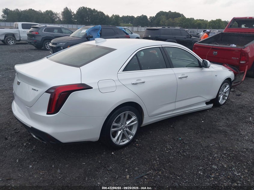 Vin: 1g6dj5rk8l0145133, lot: 43780862, cadillac ct4 luxury 20204