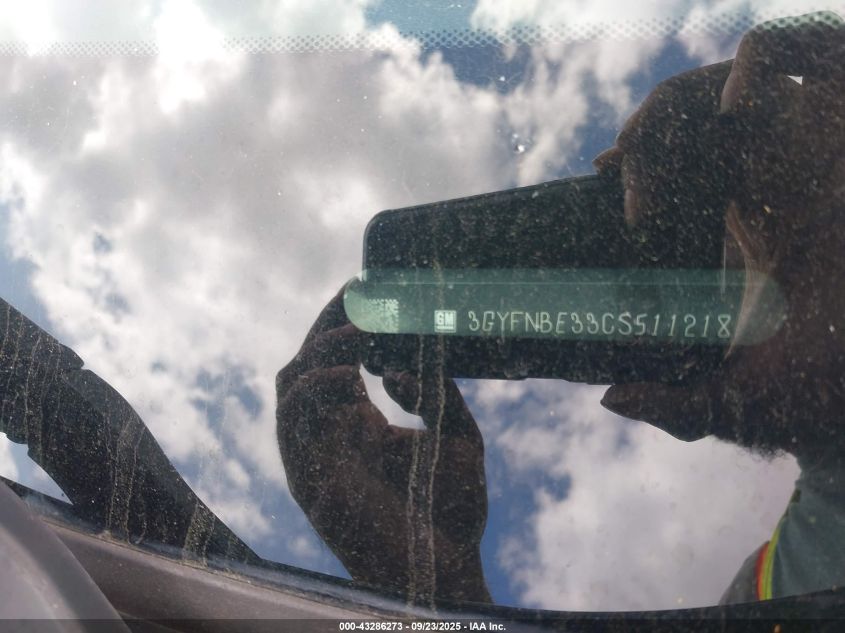 2012 Cadillac Srx Performance Collection VIN: 3GYFNBE33CS511218 Lot: 43286273