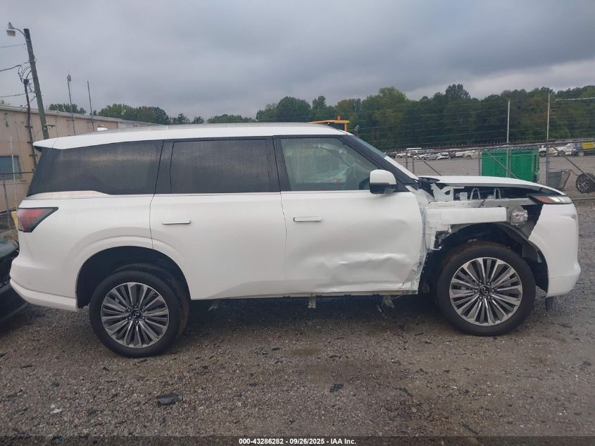 2025 Infiniti Qx80 Sensory Awd VIN: JN8AZ3DE9S9700958 Lot: 43286282