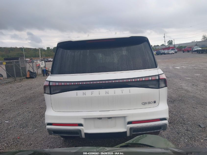 2025 Infiniti Qx80 Sensory Awd VIN: JN8AZ3DE9S9700958 Lot: 43286282