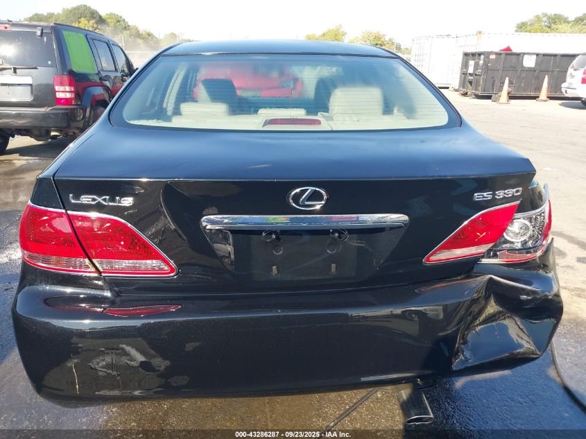 2006 Lexus Es 330 VIN: JTHBA30G065164976 Lot: 43286287