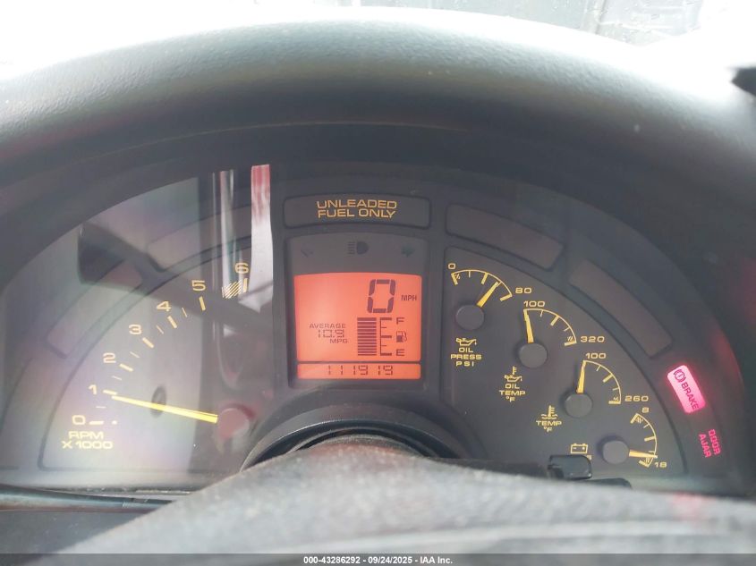 1993 Chevrolet Corvette VIN: 1G1YY23P6P5110282 Lot: 43286292