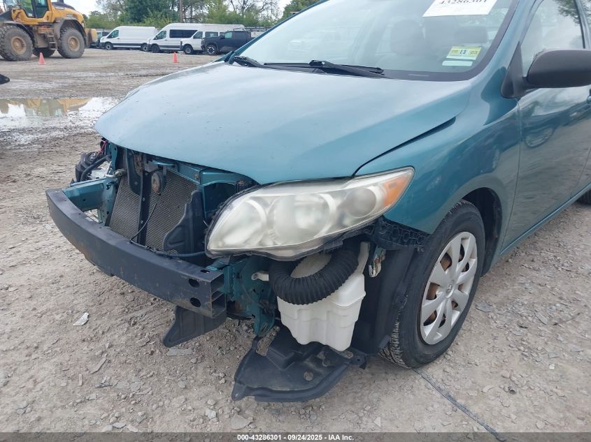 2009 Toyota Corolla VIN: 2T1BU40E09C161502 Lot: 43286301