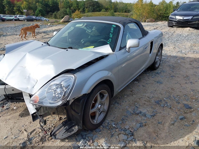 JTDFR320330055447 2003 Toyota Mr2 Spyder auction photo 1