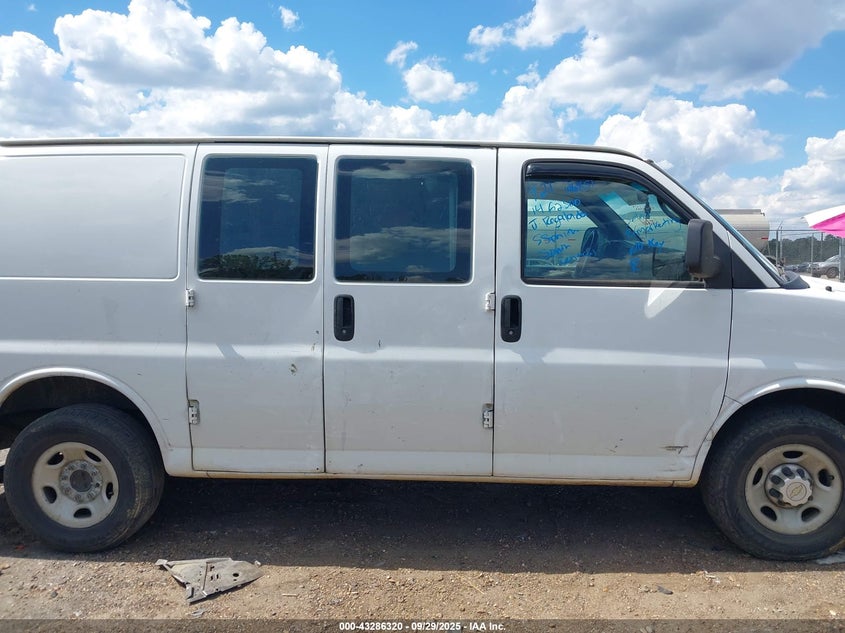 2014 Chevrolet Express 2500 Work Van VIN: 1GCWGFCA0E1146851 Lot: 43286320