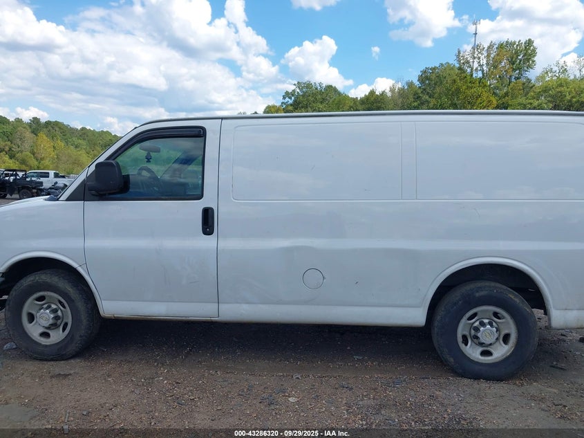 2014 Chevrolet Express 2500 Work Van VIN: 1GCWGFCA0E1146851 Lot: 43286320
