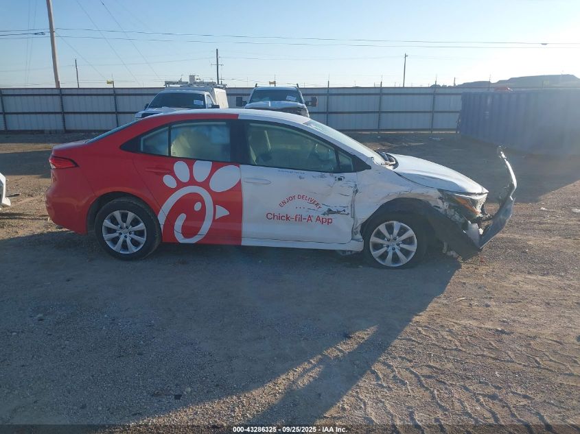 2025 Toyota Corolla Le VIN: 5YFB4MDE3SP264493 Lot: 43286325