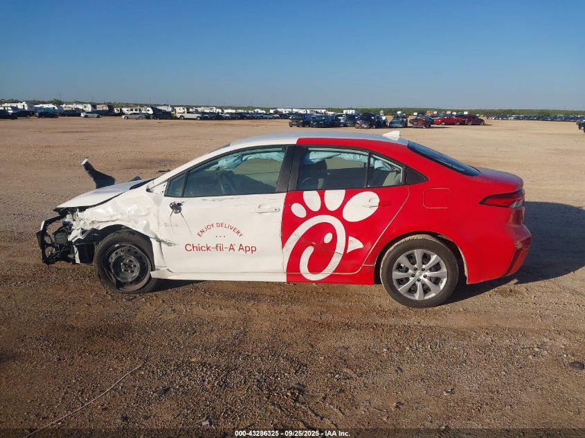 2025 Toyota Corolla Le VIN: 5YFB4MDE3SP264493 Lot: 43286325